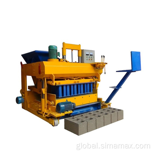 China semi-automatic non-burning cement block molding machines Manufactory